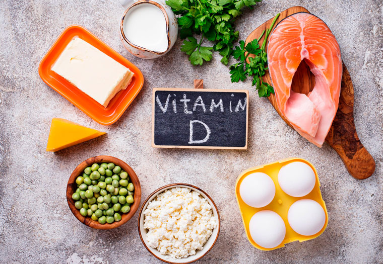 витамин D в продуктах питания