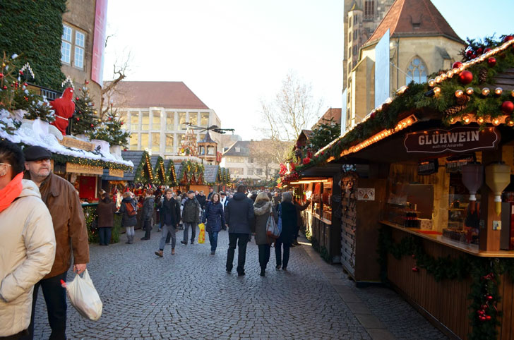 рождественский базар в Штутгарте