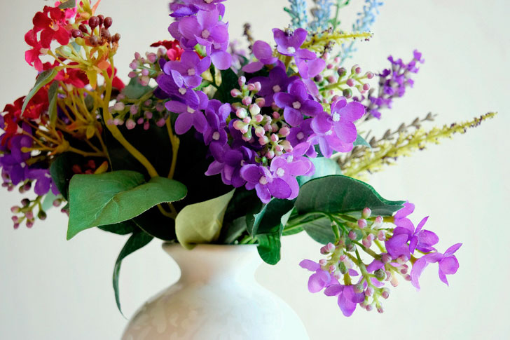 ваза с цветами