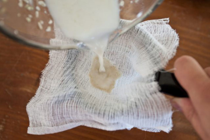 как сделать растительное рисовое молоко