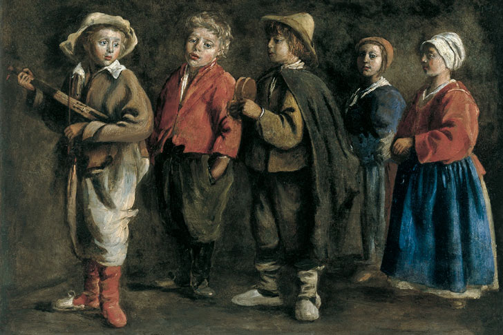 детская мода 17 века