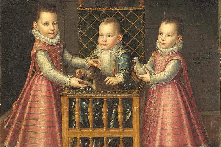 дети 17 века