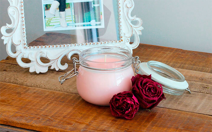 ароматическая свеча своими руками сделанная в домашних условиях