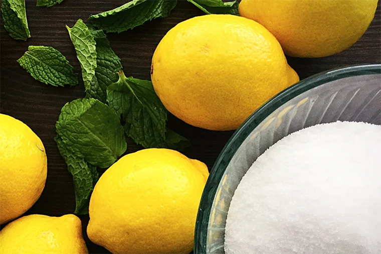 домашний рецепт лимонного скраба