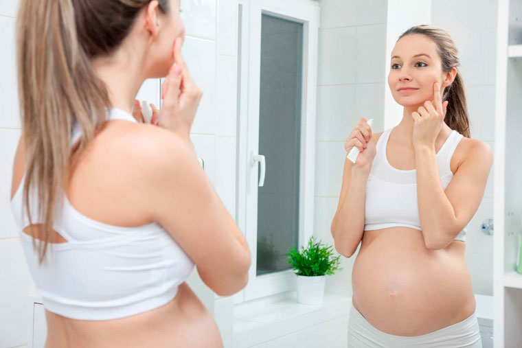сухость кожи при беременности