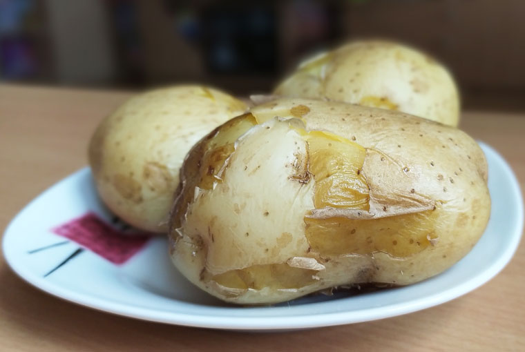 вареный картофель для детского питания