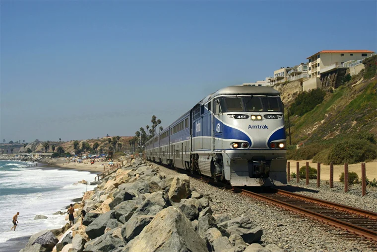 железная дорога в Южной Калифорнии