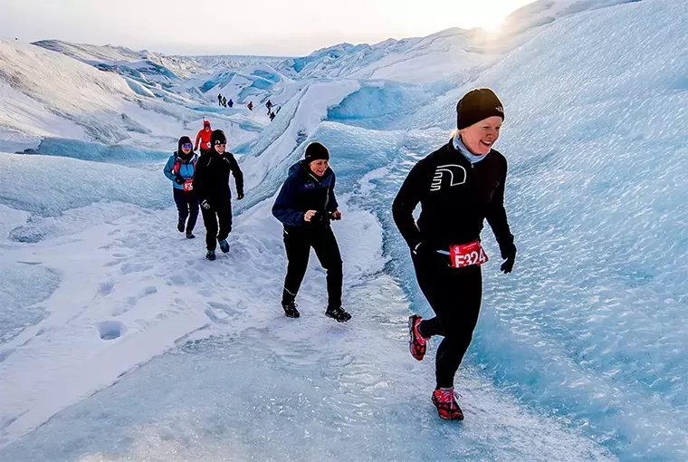 полярный марафон по бегу