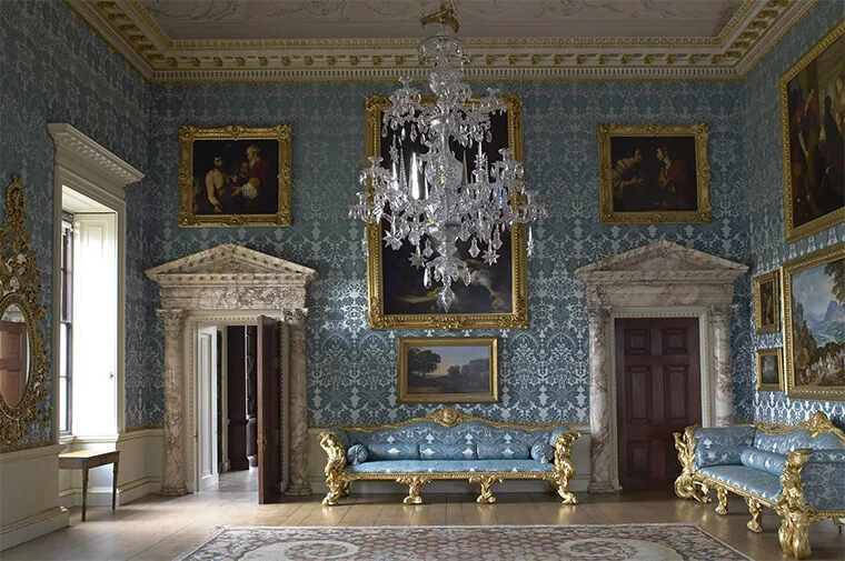 декорирование интерьера в 18 веке
